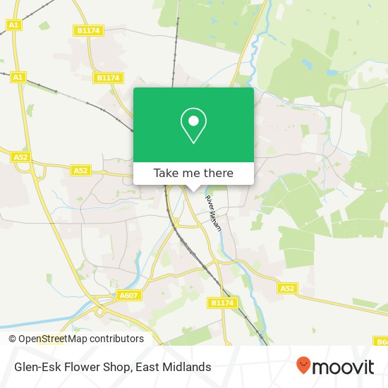 Glen-Esk Flower Shop map