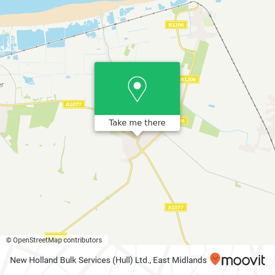 New Holland Bulk Services (Hull) Ltd. map