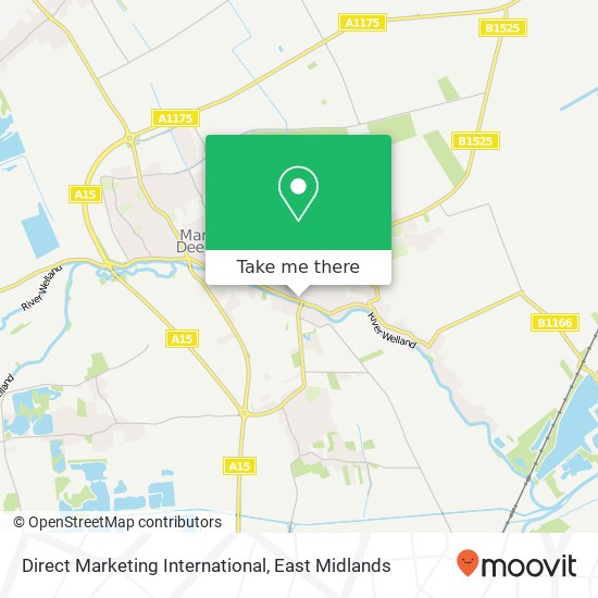 Direct Marketing International map