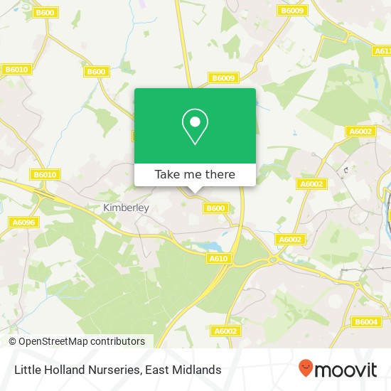 Little Holland Nurseries map