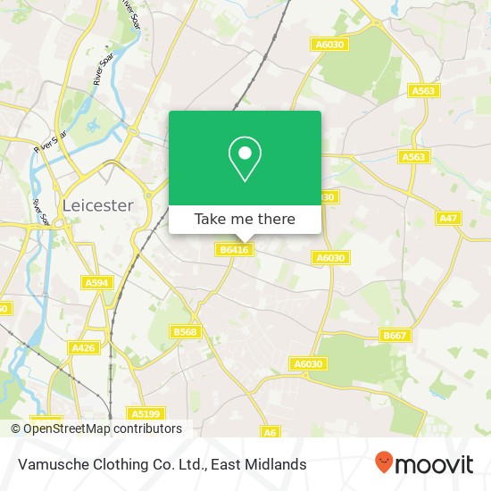 Vamusche Clothing Co. Ltd. map