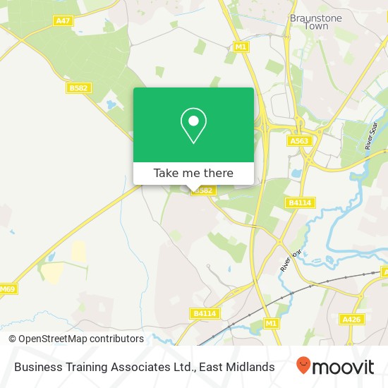 Business Training Associates Ltd. map