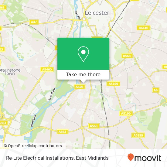 Re-Lite Electrical Installations map