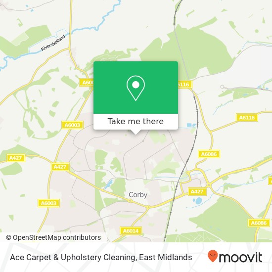 Ace Carpet & Upholstery Cleaning map