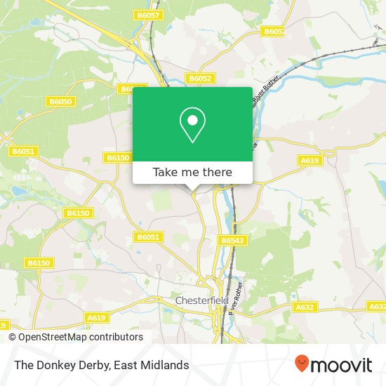 The Donkey Derby map