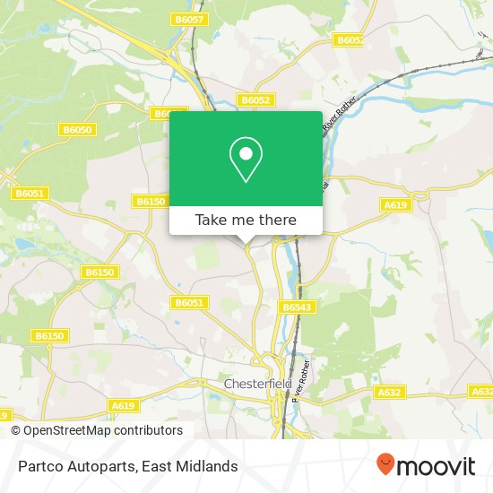Partco Autoparts map