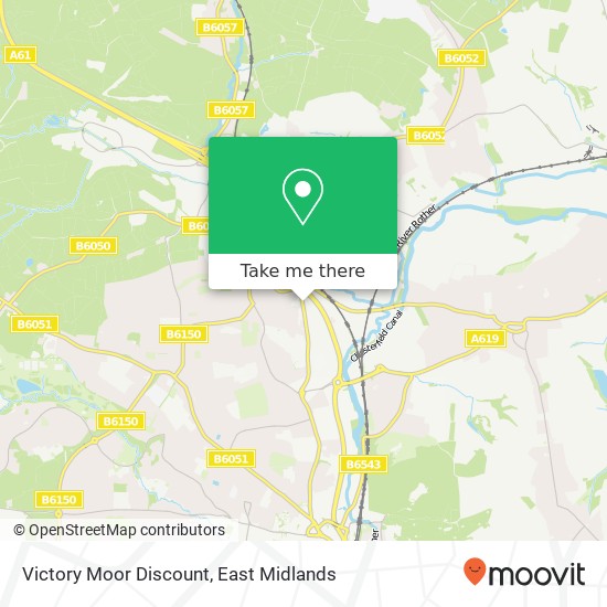 Victory Moor Discount map