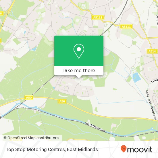 Top Stop Motoring Centres map