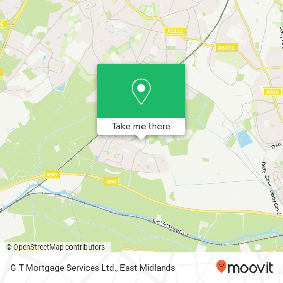 G T Mortgage Services Ltd. map