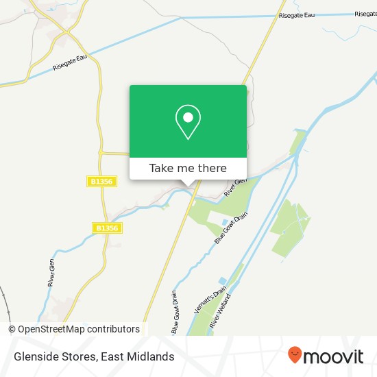 Glenside Stores map