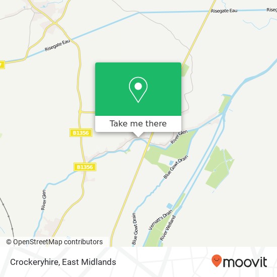 Crockeryhire map