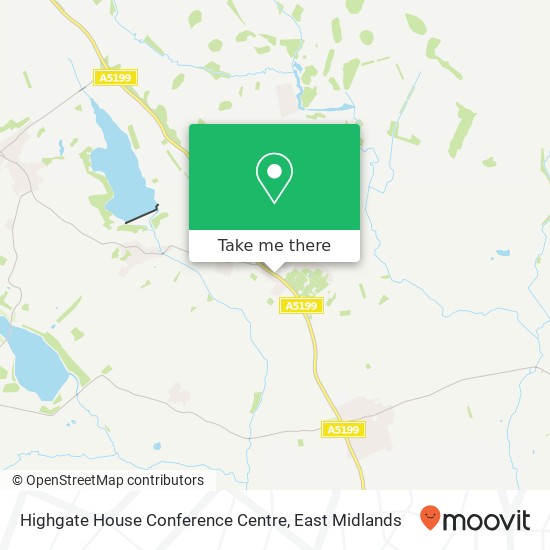 Highgate House Conference Centre map