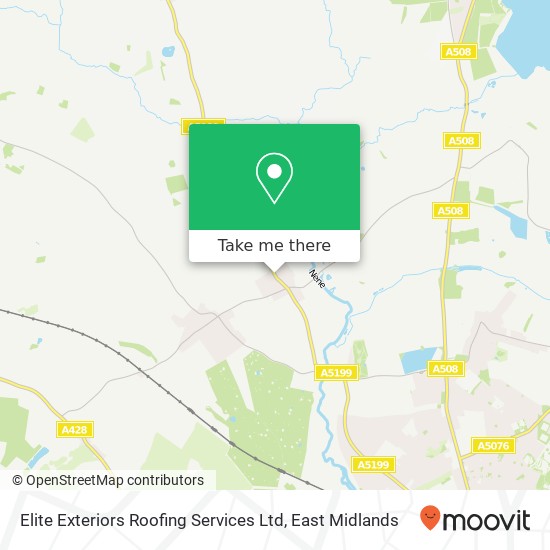 Elite Exteriors Roofing Services Ltd map