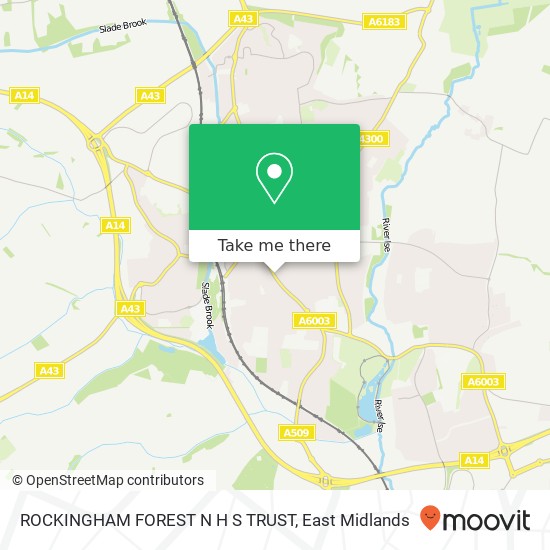 ROCKINGHAM FOREST N H S TRUST map