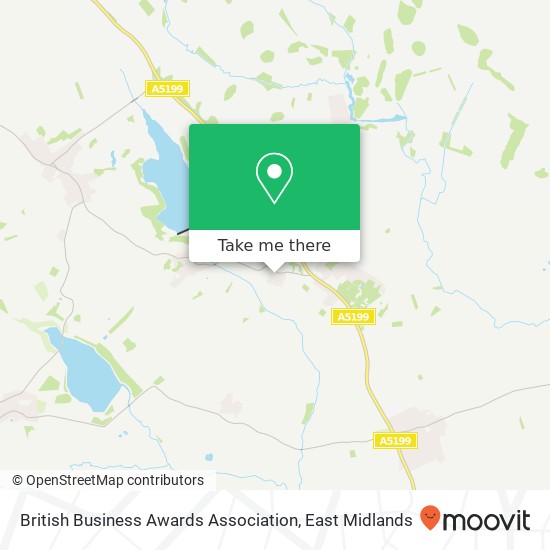 British Business Awards Association map
