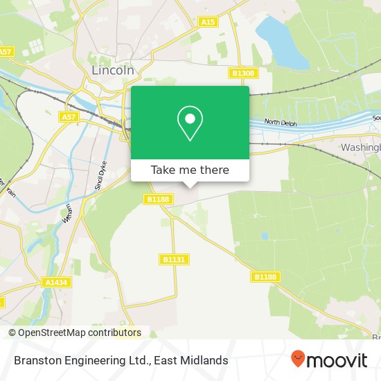 Branston Engineering Ltd. map