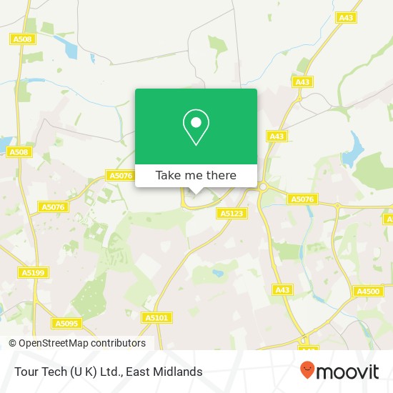 Tour Tech (U K) Ltd. map