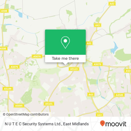 N U T E C Security Systems Ltd. map