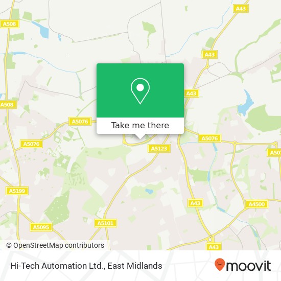 Hi-Tech Automation Ltd. map