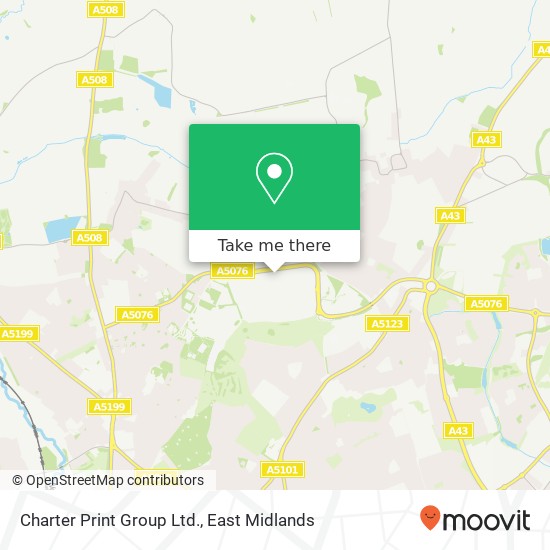 Charter Print Group Ltd. map