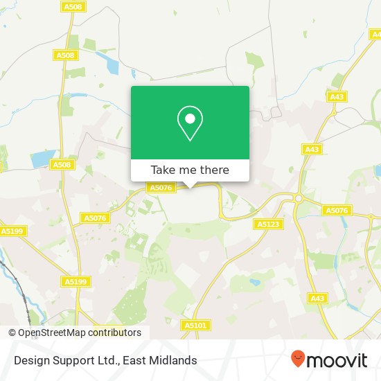 Design Support Ltd. map