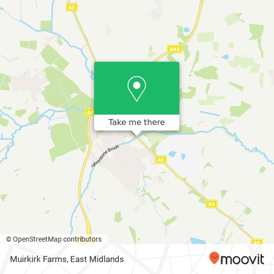 Muirkirk Farms map