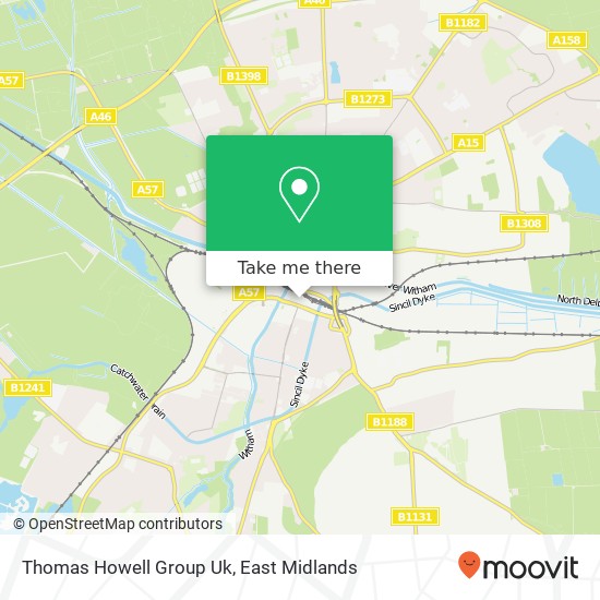 Thomas Howell Group Uk map
