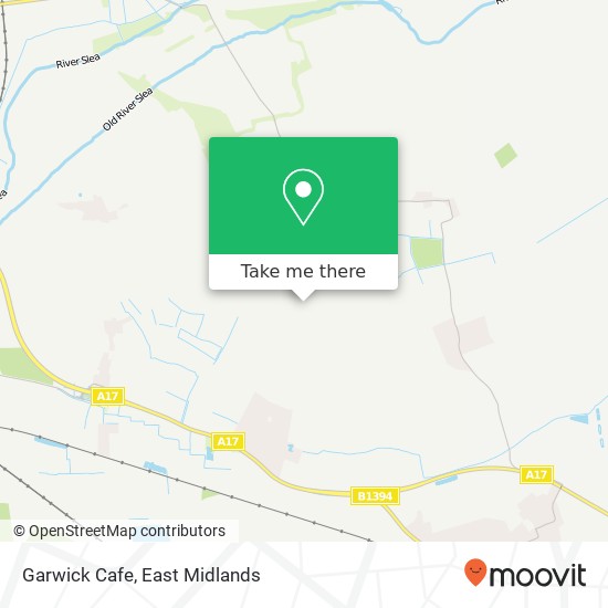 Garwick Cafe map