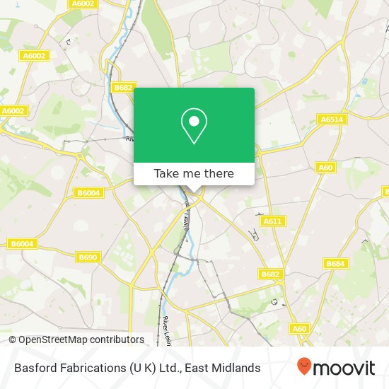 Basford Fabrications (U K) Ltd. map