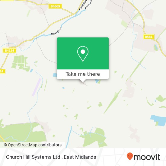 Church Hill Systems Ltd. map