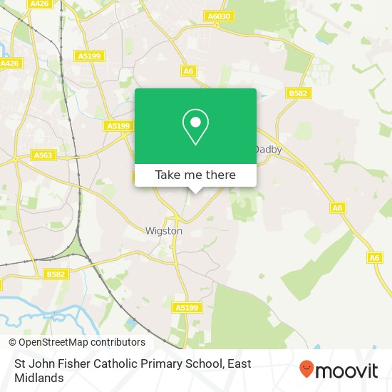 St John Fisher Catholic Primary School map