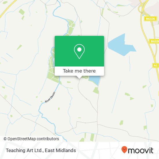Teaching Art Ltd. map