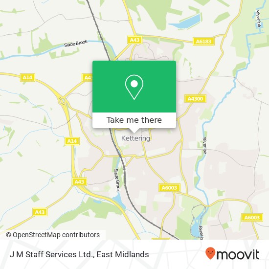 J M Staff Services Ltd. map