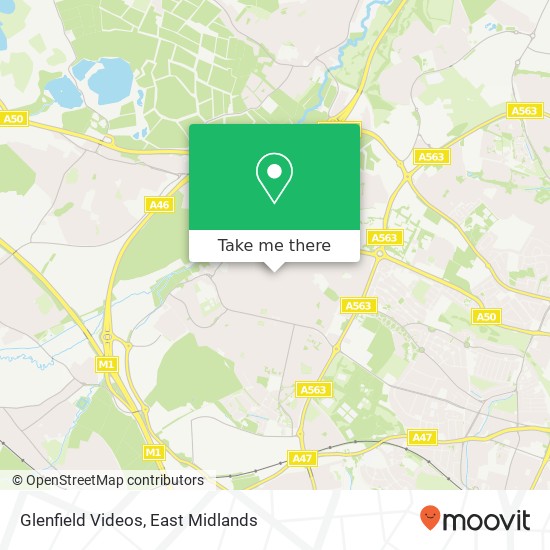 Glenfield Videos map