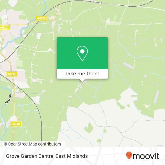 Grove Garden Centre map