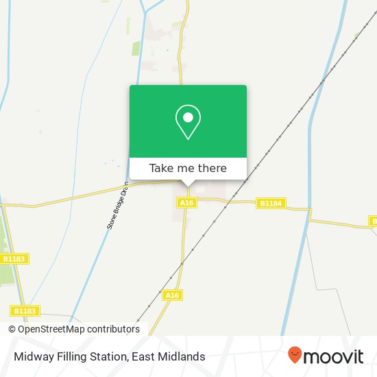 Midway Filling Station map