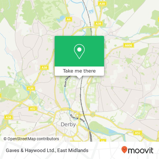 Gaves & Haywood Ltd. map