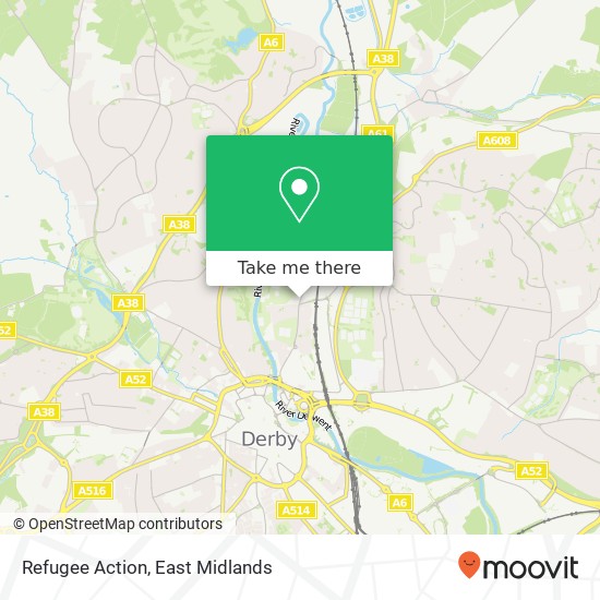 Refugee Action map