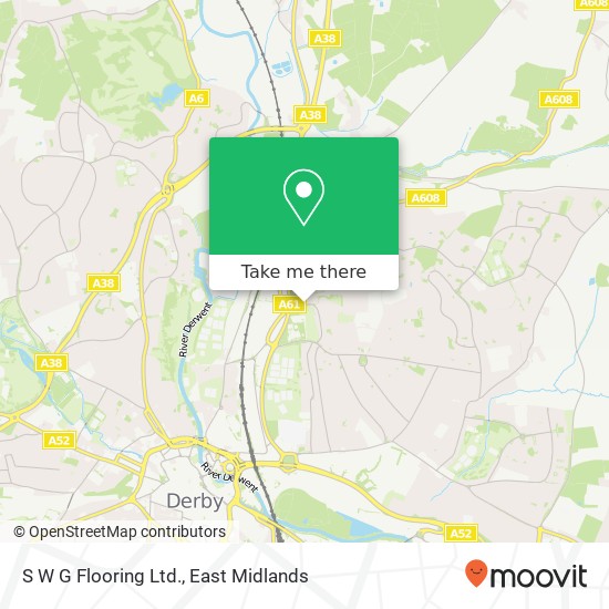 S W G Flooring Ltd. map