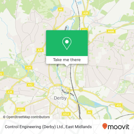 Control Engineering (Derby) Ltd. map