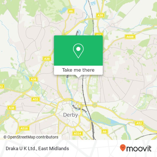 Draka U K Ltd. map
