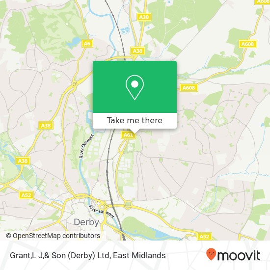 Grant,L J,& Son (Derby) Ltd map