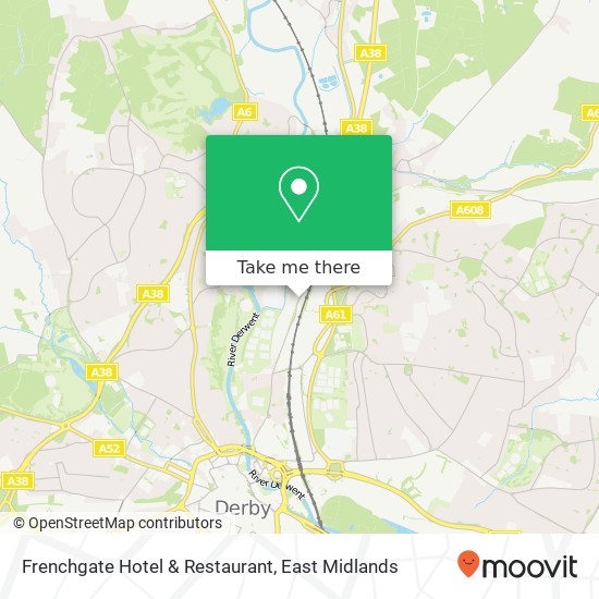 Frenchgate Hotel & Restaurant map