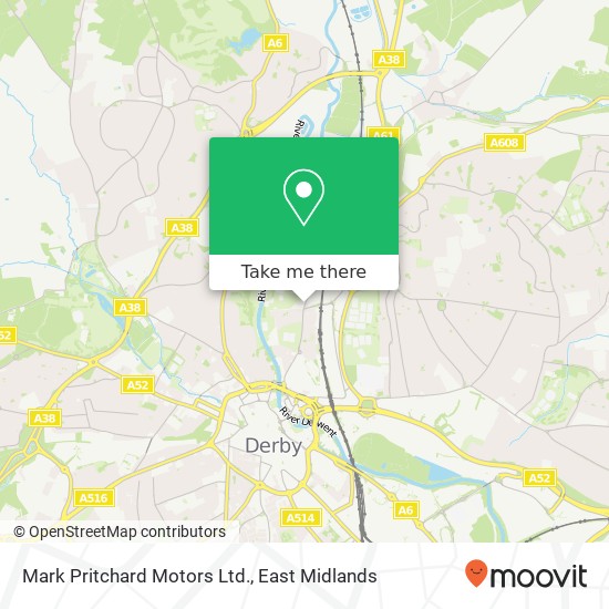 Mark Pritchard Motors Ltd. map
