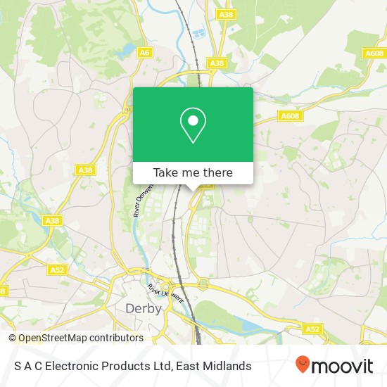 S A C Electronic Products Ltd map