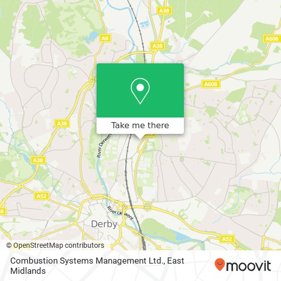 Combustion Systems Management Ltd. map