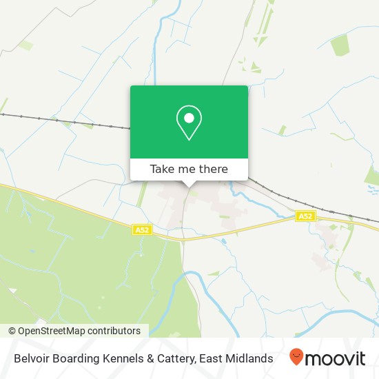Belvoir Boarding Kennels & Cattery map