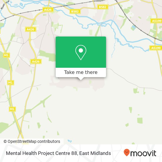 Mental Health Project Centre 88 map