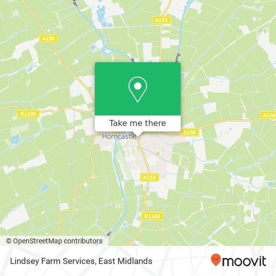 Lindsey Farm Services map