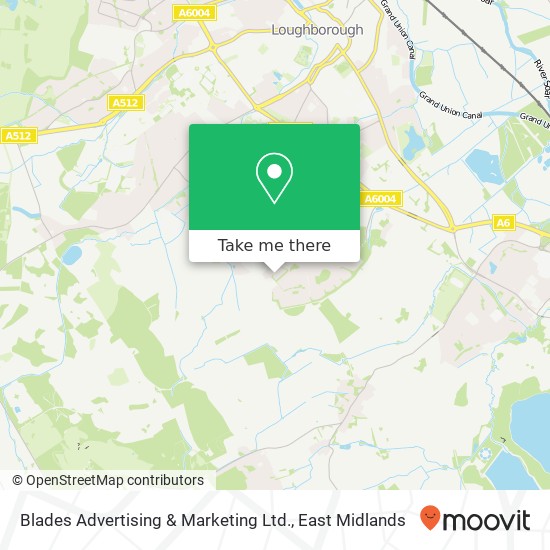 Blades Advertising & Marketing Ltd. map